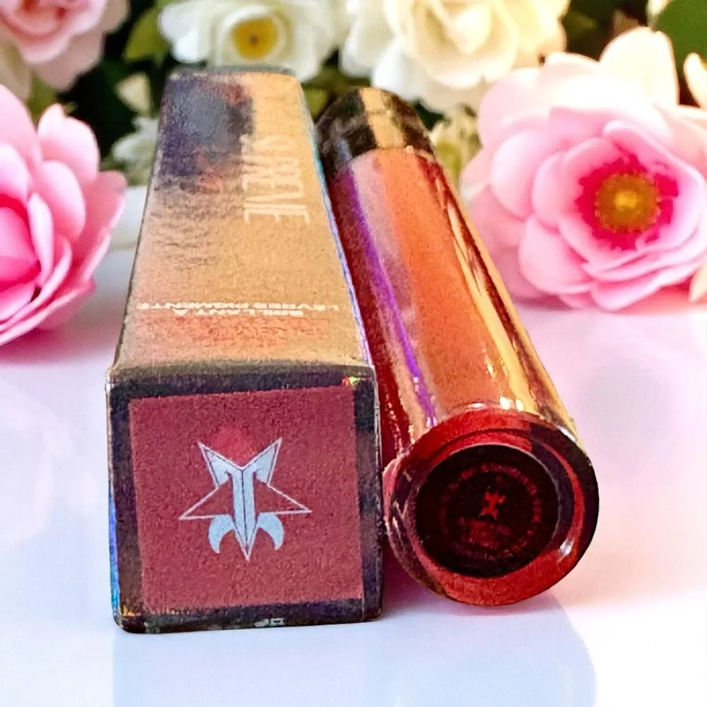 💎 Jeffree Star  Supreme Lip Gloss Opulent Shine Full Pigment Red Full-Size